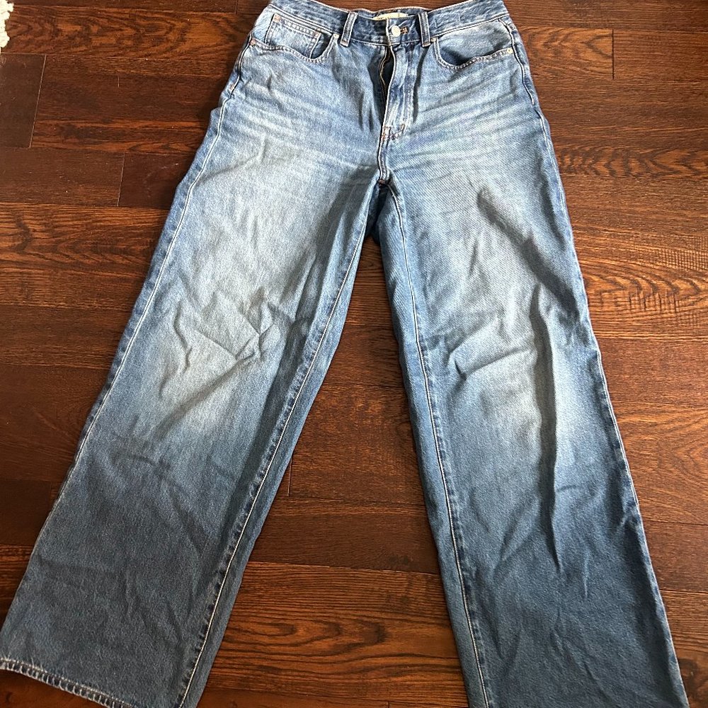 Madewell Wide Leg Jean Curvy